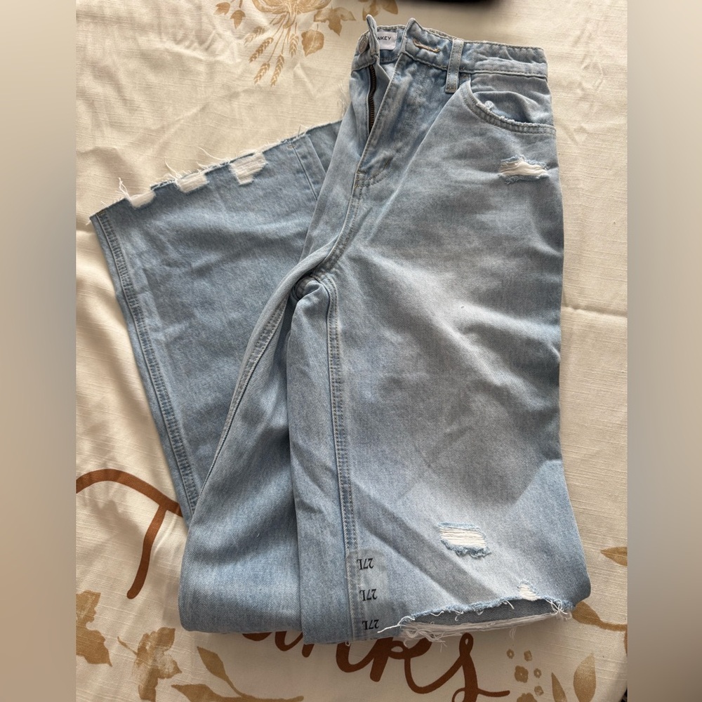 Light Blue Distressed Women’s Jeans from Buckle